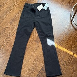 MOTHER denim Black Flare Women's Jeans, BNWT